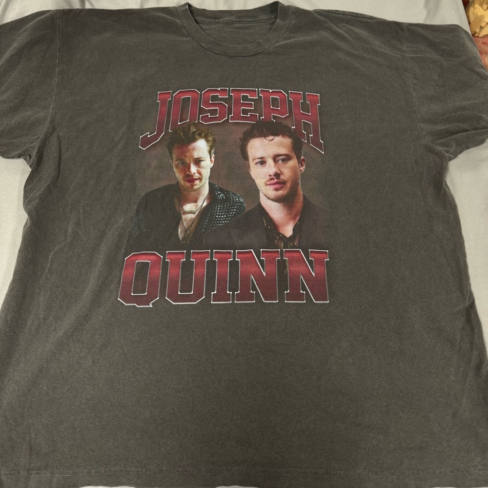 Joseph Quinn Oversized Tribute Tee